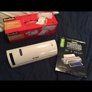 Laminator and laminating pouches💕